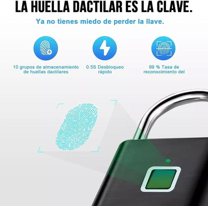 TouchLock™ | Candado de Huella