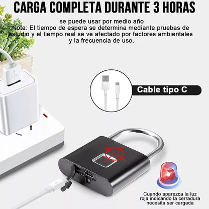 TouchLock™ | Candado de Huella